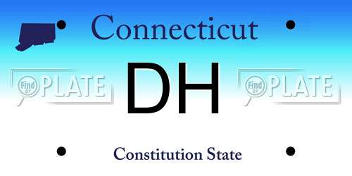 DH Connecticut License Plate