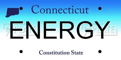 ENERGY Connecticut License Plate