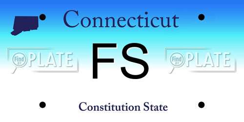 FS Connecticut License Plate