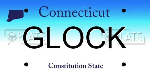 GLOCK Connecticut License Plate