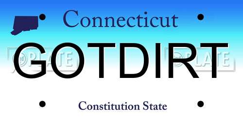 GOTDIRT Connecticut License Plate