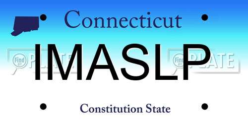 IMASLP Connecticut License Plate