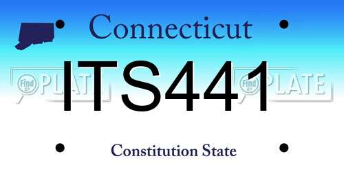 ITS441 Connecticut License Plate