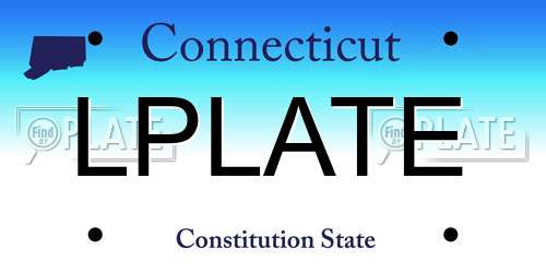 LPLATE Connecticut License Plate