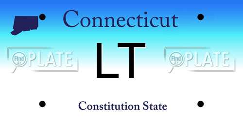 LT Connecticut License Plate