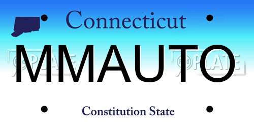 MMAUTO Connecticut License Plate
