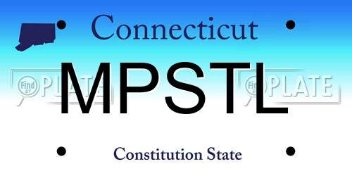 MPSTL Connecticut License Plate