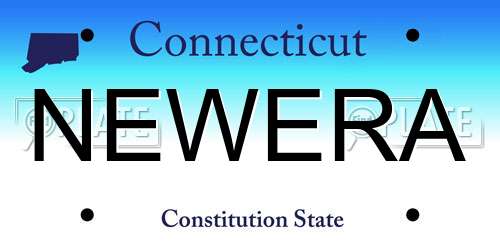 NEWERA Connecticut License Plate