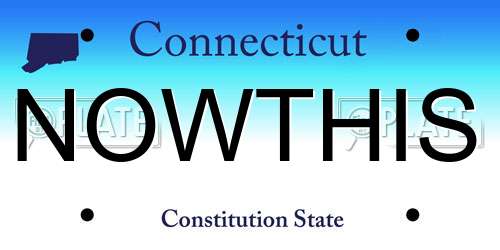 NOWTHIS Connecticut License Plate