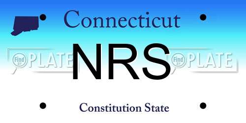 NRS Connecticut License Plate