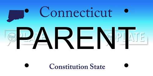 PARENT Connecticut License Plate