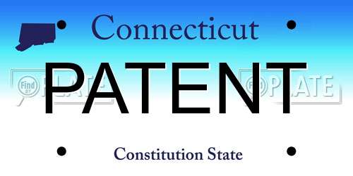 PATENT Connecticut License Plate