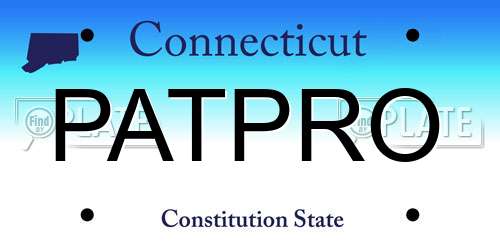 PATPRO Connecticut License Plate