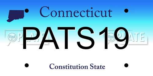 PATS19 Connecticut License Plate