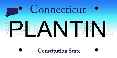 PLANTIN Connecticut License Plate