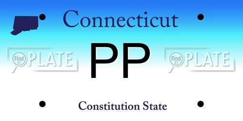 PP Connecticut License Plate