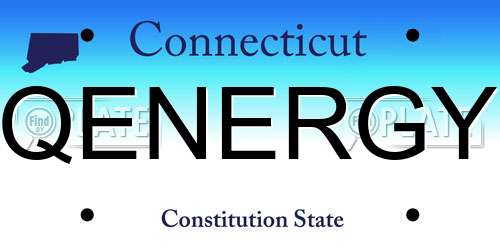 QENERGY Connecticut License Plate