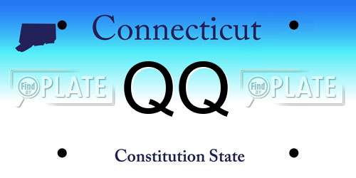 QQ Connecticut License Plate