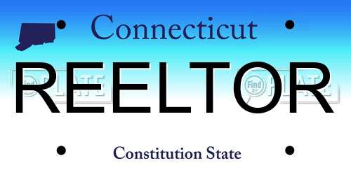 REELTOR Connecticut License Plate