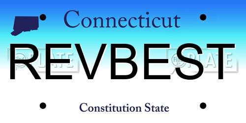 REVBEST Connecticut License Plate
