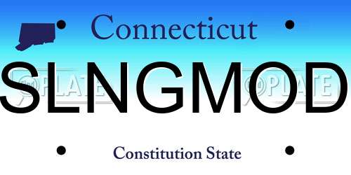 SLNGMOD Connecticut License Plate