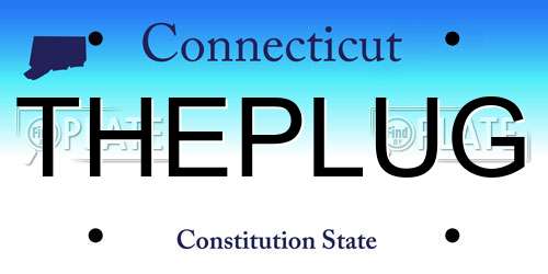 THEPLUG Connecticut License Plate