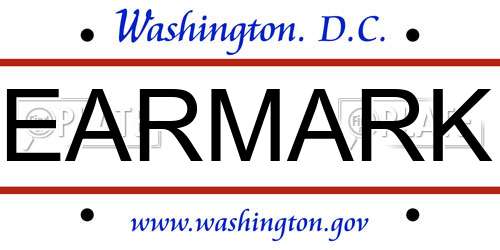 EARMARK District Of Columbia License Plate