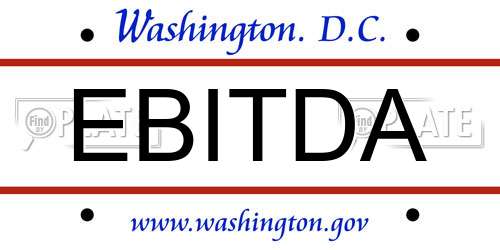 EBITDA District Of Columbia License Plate