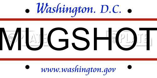 MUGSHOT District Of Columbia License Plate