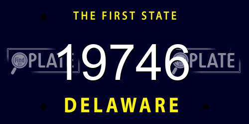 19746 Delaware License Plate