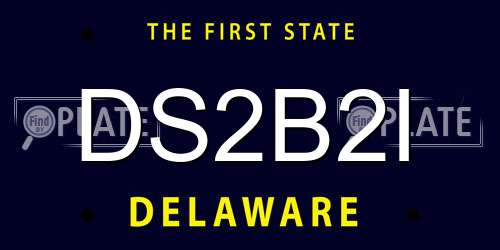 DS2B2I Delaware License Plate