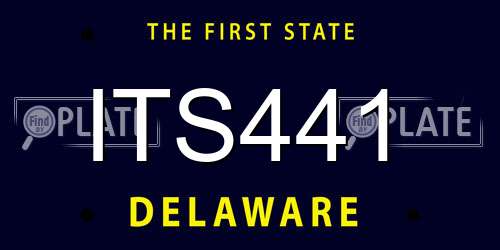 ITS441 Delaware License Plate