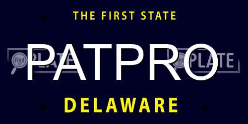 PATPRO Delaware License Plate
