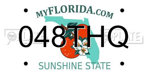 048THQ Florida License Plate