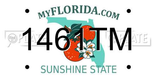 1461TM Florida License Plate