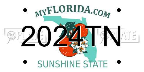 2024TN Florida License Plate