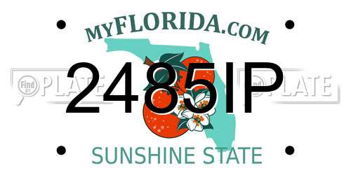2485IP Florida License Plate