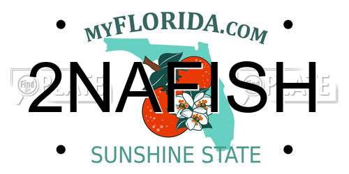 2NAFISH Florida License Plate