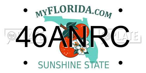 46ANRC Florida License Plate