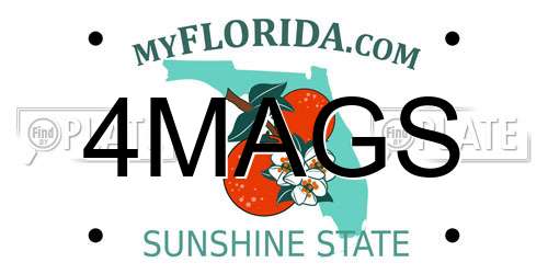 4MAGS Florida License Plate
