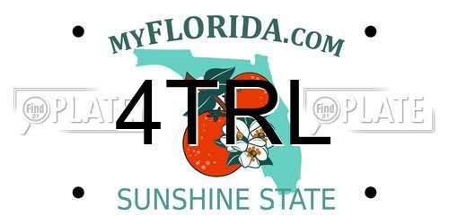 4TRL Florida License Plate