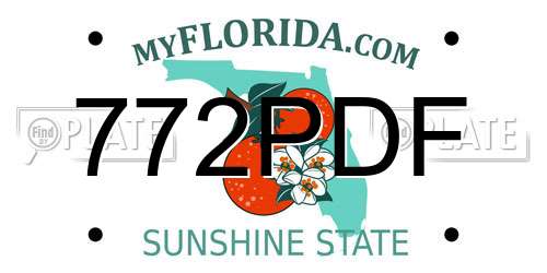 772PDF Florida License Plate