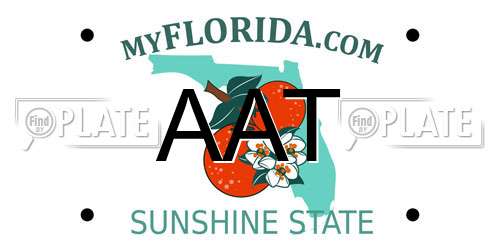 AAT Florida License Plate