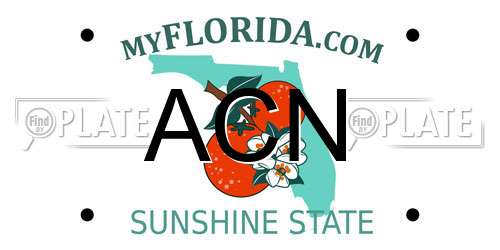 ACN Florida License Plate