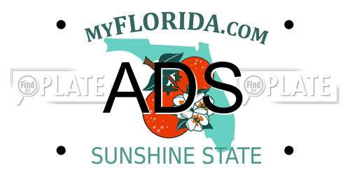 ADS Florida License Plate
