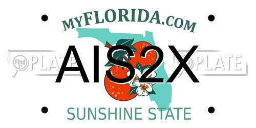 AIS2X Florida License Plate