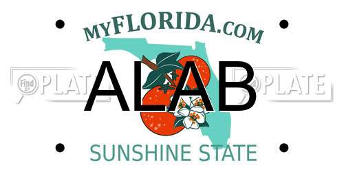 ALAB Florida License Plate
