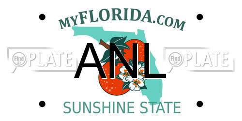 ANL Florida License Plate