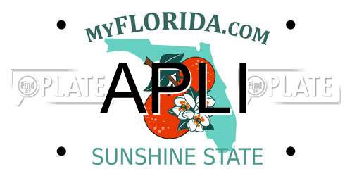 APLI Florida License Plate