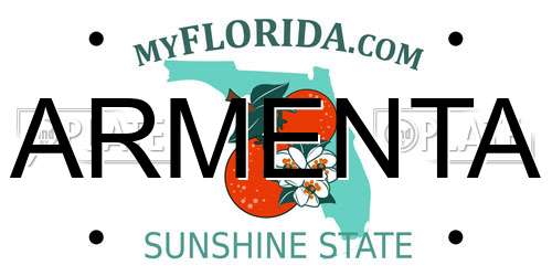 ARMENTA Florida License Plate